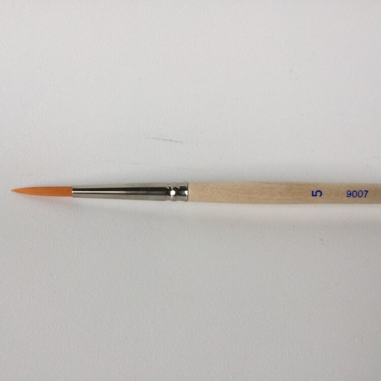 9007 - Perie de Vopsit, Păr Artificial, Mărime 5 - Image 2
